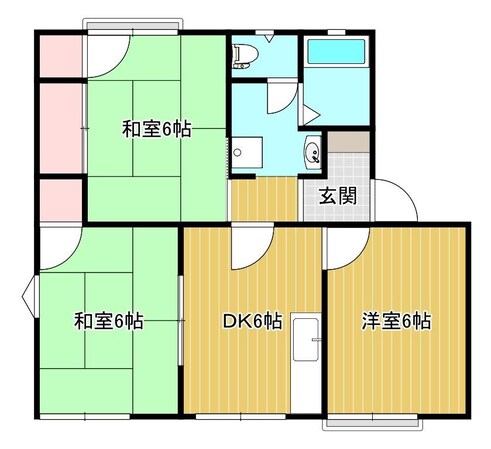 叶い坂の物件間取画像